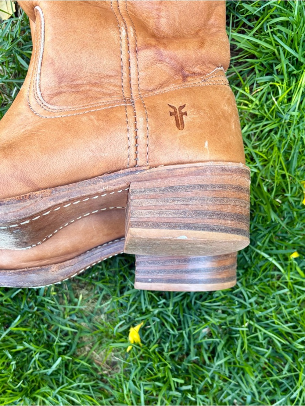 Frye Campus Boots 6.5 Vintage - Picture 5 of 7